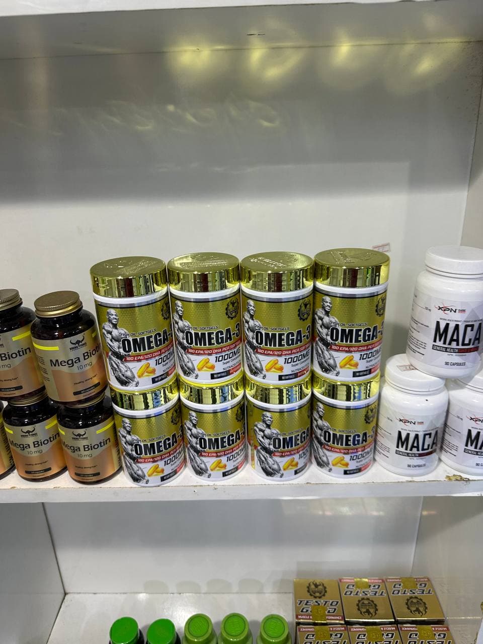Omega-3 iyo MACA Vitamin